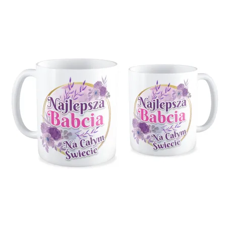 Kubek dla BABCI Najlepsza Babcia na całym świecie